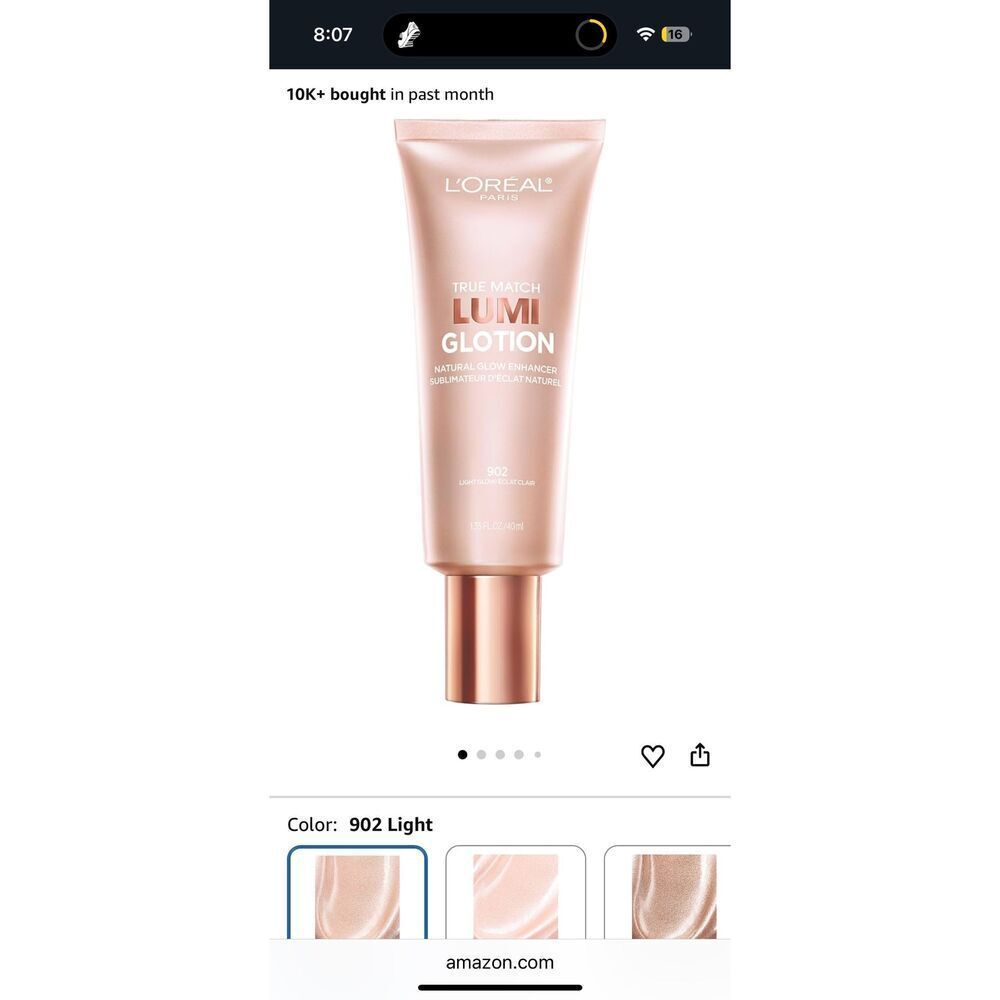 L’Oréal True Match Lumi Glotion 902 light Natural Glow Enhancer